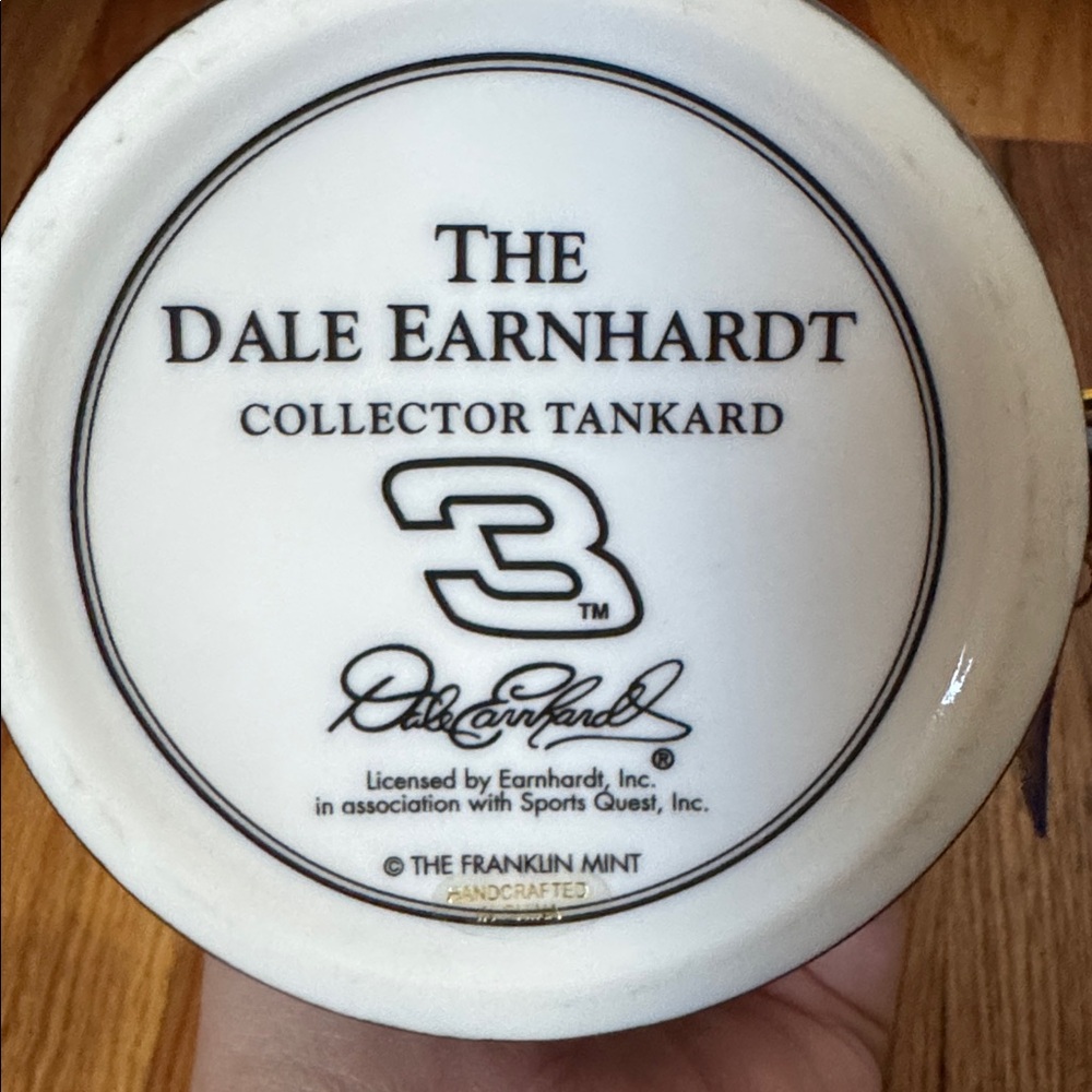 Dale Earnhardt Franklin Mint Tankard - Picture 8 of 11